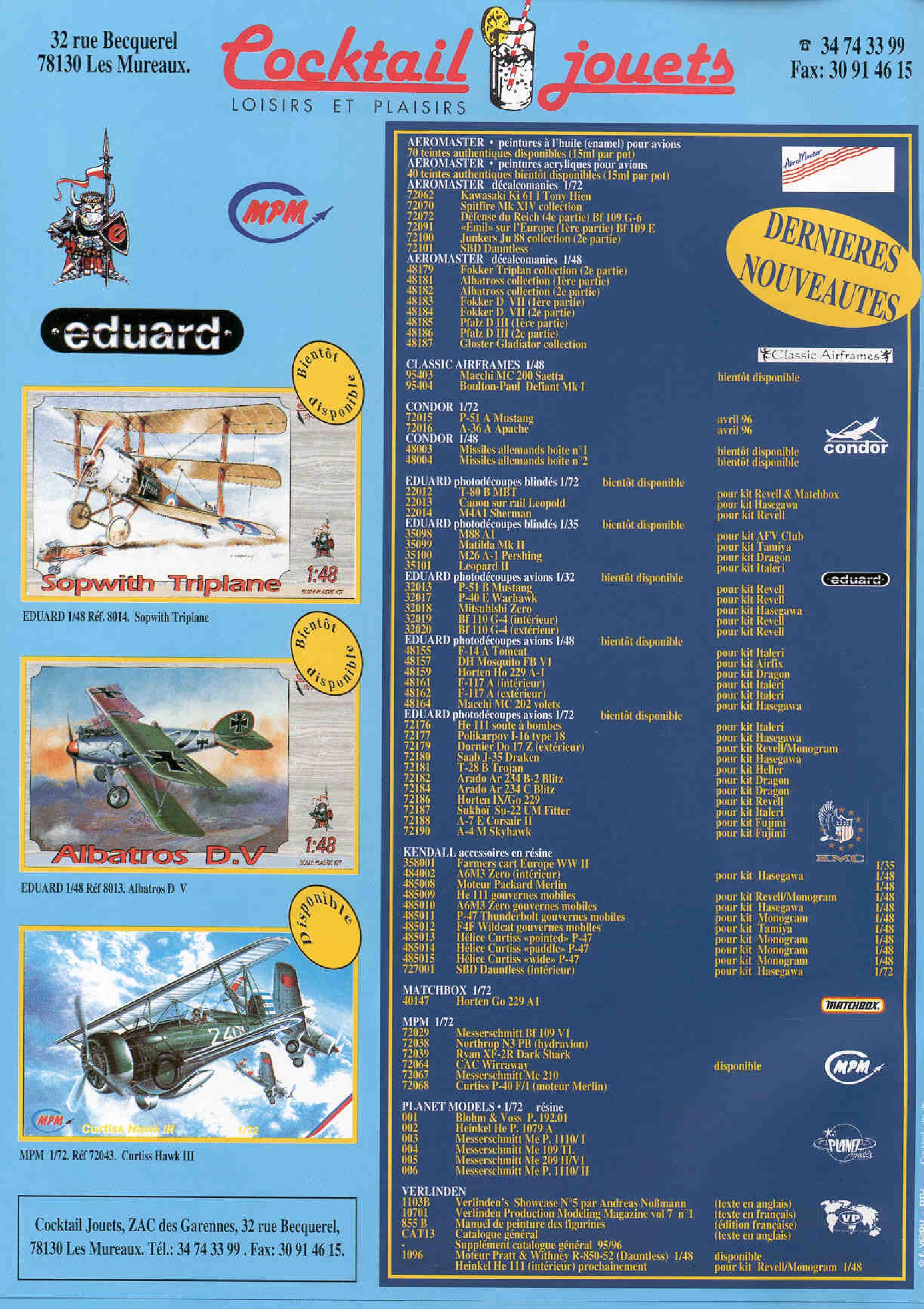 Replic 053 - F-4F Phantom II, Grumman F-7F-3 Tigercat